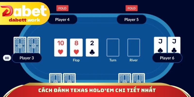 Cách đánh Texas Hold’em chi tiết nhất