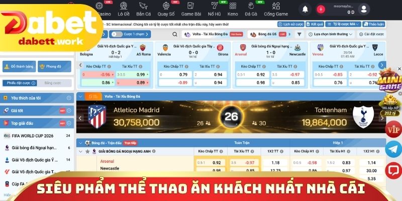 Siêu phẩm thể thao ăn khách bậc nhất nền tảng